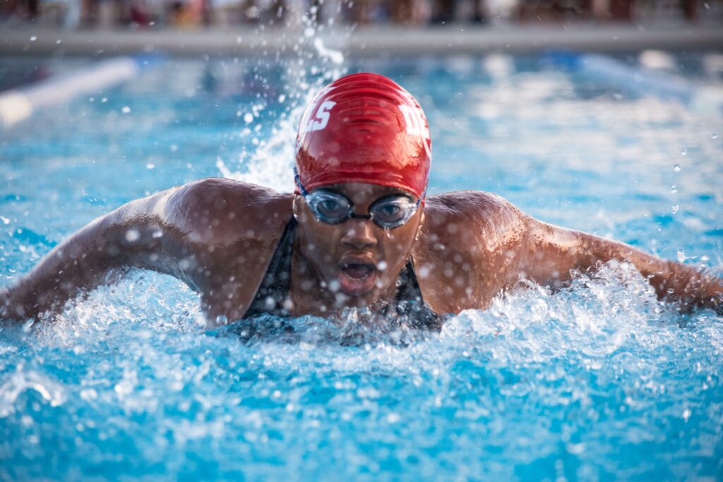 Hair drama, awkward moments. My memories of swimming are surrounded by trauma